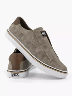 Fila Licht Beige Canvas Instapper -Beroemde Schoenen Winkel 2172963 H5