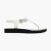 Skechers Witte Sandaal Steentjes