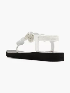 Skechers Witte Sandaal Steentjes 7 Skechers Witte Sandaal Steentjes -Beroemde Schoenen Winkel 2173469 H3