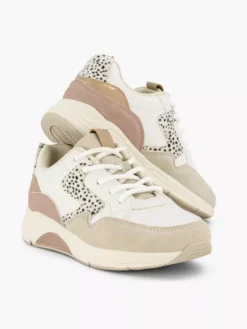 Zandkleurige Chunky Sneaker Panter -Beroemde Schoenen Winkel 2173547 H5