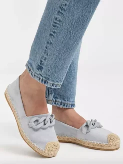 Blauwe Espadrille Sierketting -Beroemde Schoenen Winkel 2173740 H10