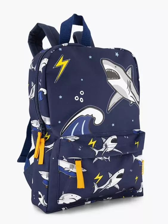 Donkerblauwe Rugzak Haaien 4 Donkerblauwe Rugzak Haaien - Afbeelding 4