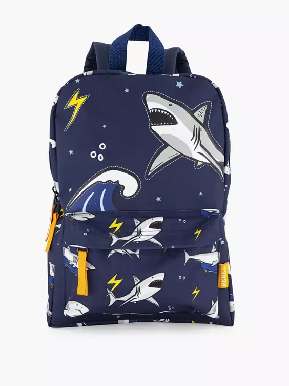 Donkerblauwe Rugzak Haaien 5 Donkerblauwe Rugzak Haaien - Afbeelding 5