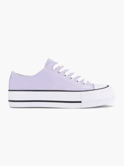 Lila Canvas Sneaker