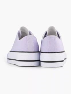 Lila Canvas Sneaker -Beroemde Schoenen Winkel 2174243 H4