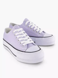 Lila Canvas Sneaker -Beroemde Schoenen Winkel 2174243 H5