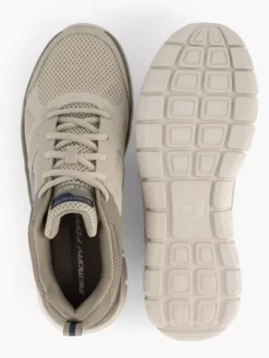 Skechers Beige Track- Syntac -Beroemde Schoenen Winkel 2175211 H3
