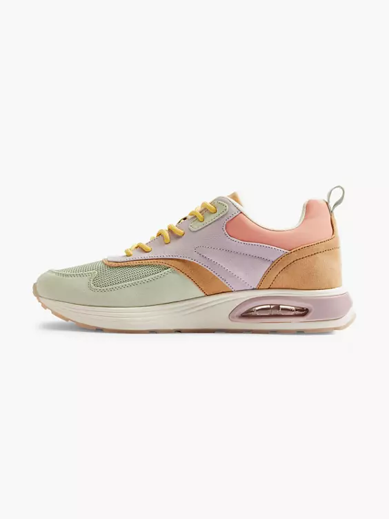 Gekleurde Pastel Sneaker 2 Gekleurde Pastel Sneaker - Afbeelding 2
