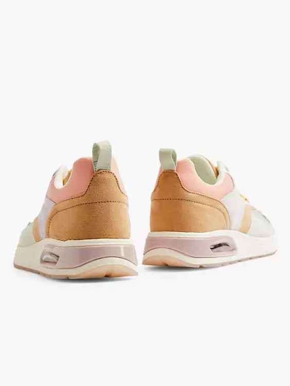 Gekleurde Pastel Sneaker 4 Gekleurde Pastel Sneaker - Afbeelding 4