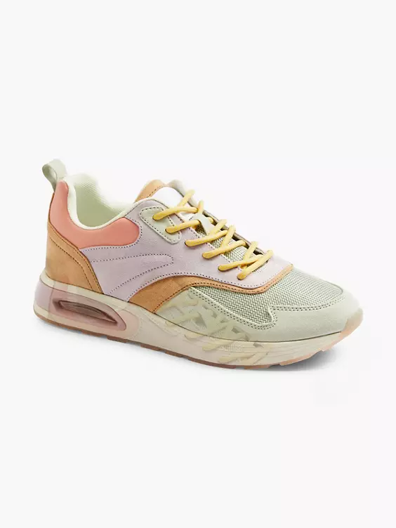 Gekleurde Pastel Sneaker 6 Gekleurde Pastel Sneaker - Afbeelding 6