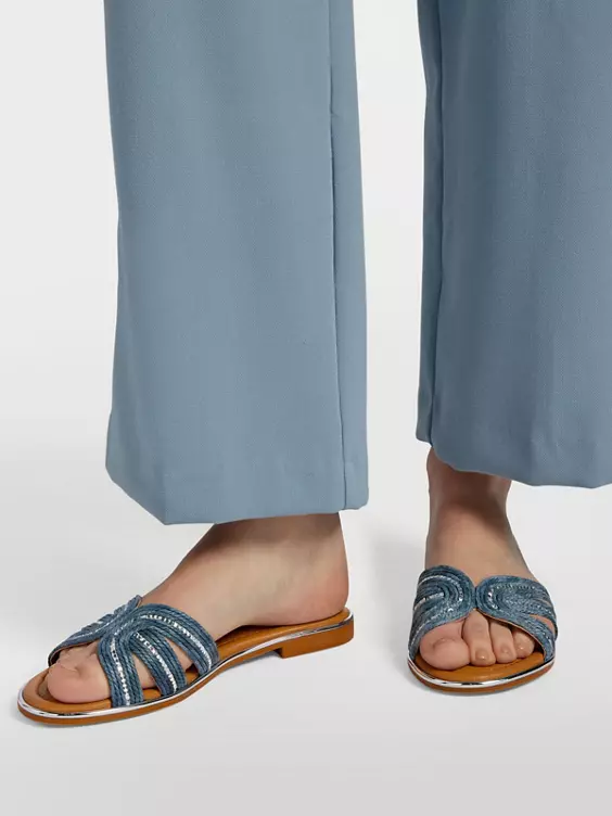 Donkerblauwe Slipper Kralen 7 Donkerblauwe Slipper Kralen - Afbeelding 7