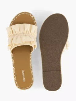 Lichtoranje Slipper Roesjes -Beroemde Schoenen Winkel 2176861 H5