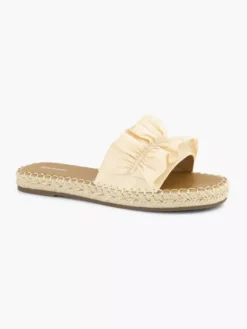 Lichtoranje Slipper Roesjes -Beroemde Schoenen Winkel 2176861 H6
