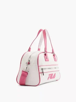 Fila Wit/ Roze Handtas