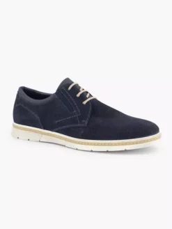 Blauwe Leren Veterschoen -Beroemde Schoenen Winkel 2178445 H6