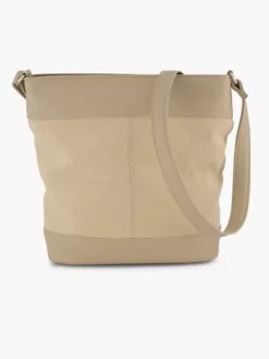 Beige Schoudertas
