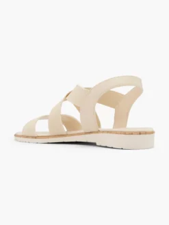 Beige Sandaal -Beroemde Schoenen Winkel 2179120 H3