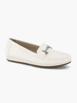 Easy Street Witte Instapper Sierketting 11 Easy Street Witte Instapper Sierketting -Beroemde Schoenen Winkel 2179491 H6