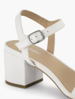 Witte Sandalette -Beroemde Schoenen Winkel 2180199 H5