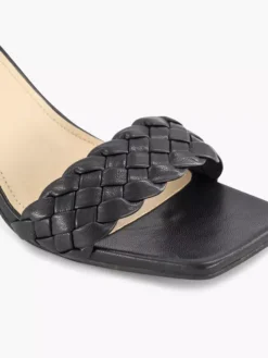 Zwarte Sandalette Gevlochten 10 Zwarte Sandalette Gevlochten -Beroemde Schoenen Winkel 2180224 H5