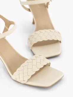 Beige Sandalette Gevochten 10 Beige Sandalette Gevochten -Beroemde Schoenen Winkel 2180229 H5