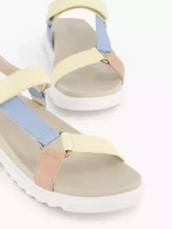Gekleurde Pastel Chunky Sandaal -Beroemde Schoenen Winkel 2180585 H5