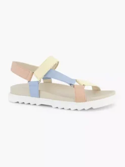 Gekleurde Pastel Chunky Sandaal -Beroemde Schoenen Winkel 2180585 H6