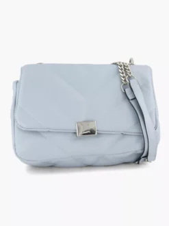 Lichtblauwe Schoudertas
