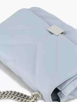 Lichtblauwe Schoudertas -Beroemde Schoenen Winkel 2180710 H3