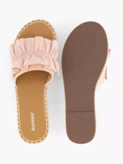 Roze Slipper Roesjes -Beroemde Schoenen Winkel 2180773 H5
