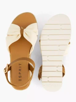 ESPRIT Beige Sandaal Touw -Beroemde Schoenen Winkel 2180842 H5