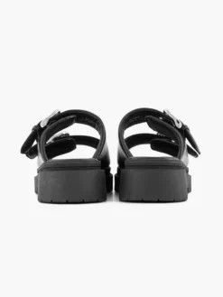 Zwarte Chunky Slipper -Beroemde Schoenen Winkel 2180891 H4