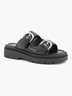 Zwarte Chunky Slipper -Beroemde Schoenen Winkel 2180891 H6