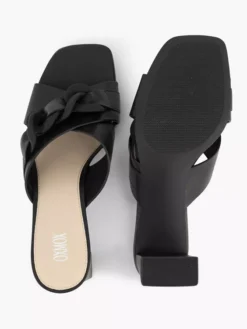 Zwart Muiltje Sierketting -Beroemde Schoenen Winkel 2180912 H3