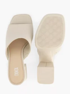 Beige Muiltjes -Beroemde Schoenen Winkel 2180930 H3