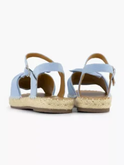 Lichtblauwe Sandaal Knoop -Beroemde Schoenen Winkel 2181415 H4
