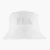 Witte Fila Bucket Hat Mit