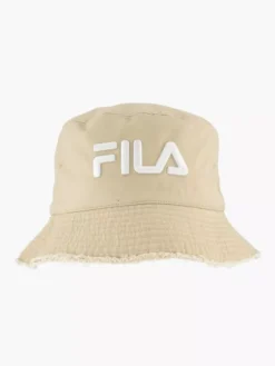Beige Fila Bucket Hat Mit