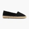 Zwarte Espadrille Touw