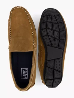 Easy Street Cognac Suéde Instapper -Beroemde Schoenen Winkel 2181550 H3