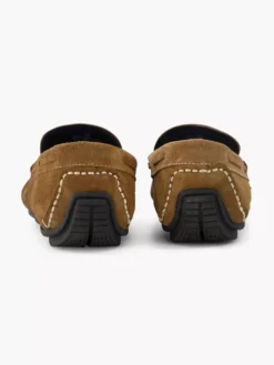 Easy Street Cognac Suéde Instapper -Beroemde Schoenen Winkel 2181550 H4