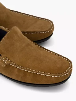 Easy Street Cognac Suéde Instapper -Beroemde Schoenen Winkel 2181550 H5