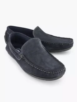 Easy Street Blauwe Suéde Instapper -Beroemde Schoenen Winkel 2181551 H5