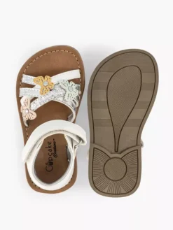 Witte Sandaal Vlinders 8 Witte Sandaal Vlinders -Beroemde Schoenen Winkel 2181887 H3