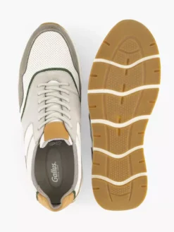 Wit Groene Suéde Sneaker -Beroemde Schoenen Winkel 2181927 H3