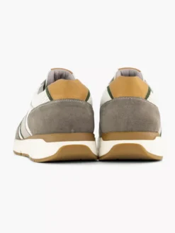 Wit Groene Suéde Sneaker -Beroemde Schoenen Winkel 2181927 H4