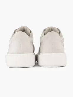 Lichtgrijze Leren Sneaker -Beroemde Schoenen Winkel 2181962 H4