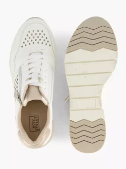 Easy Street Witte Sneaker Sleehak -Beroemde Schoenen Winkel 2182021 H3