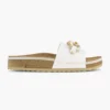 Easy Street Witte Slipper Siergesp