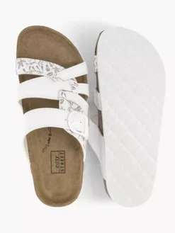 Easy Street Witte Slipper 8 Easy Street Witte Slipper -Beroemde Schoenen Winkel 2184360 H3